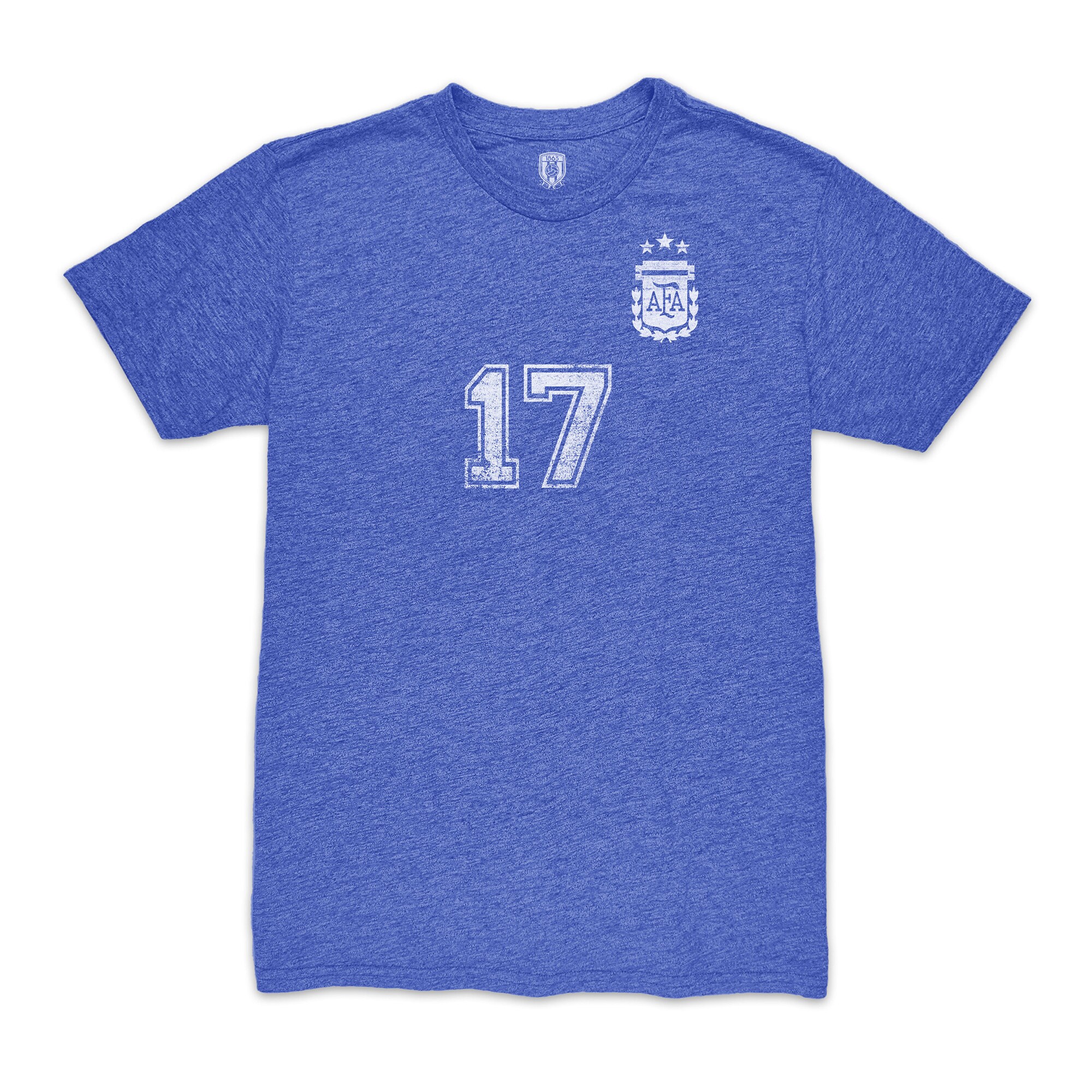 Explore alejandro garnacho argentina national team 1863fc player vintage tri-blend t-shirt – blue – Canada World Cup T-Shirts and Jerseys