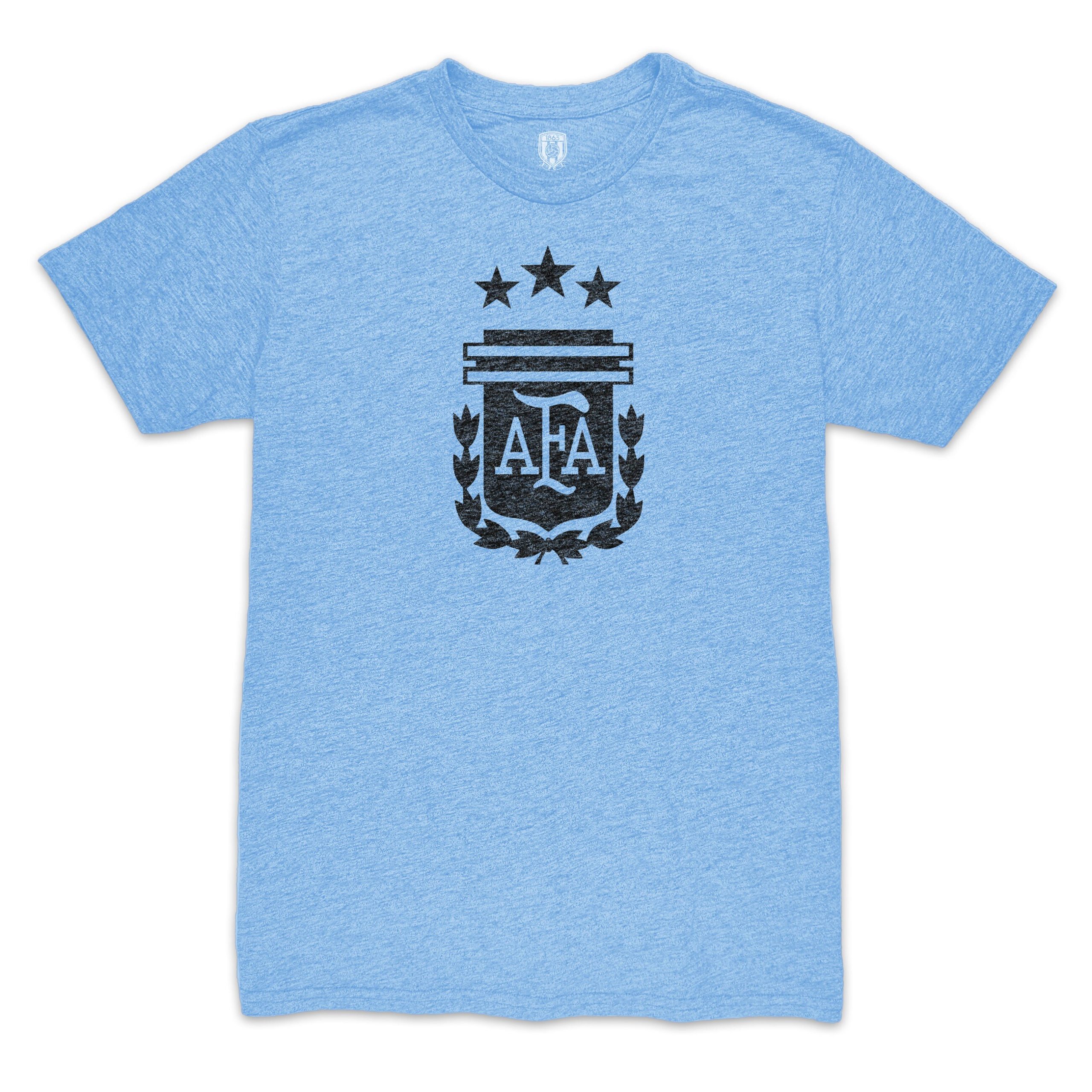 Explore alexis mac allister argentina national team 1863fc player retro tri-blend t-shirt – light blue – Canada World Cup T-Shirts and Jerseys