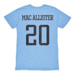Explore alexis mac allister argentina national team 1863fc player retro tri-blend t-shirt – light blue – Canada World Cup T-Shirts and Jerseys