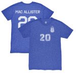 Explore alexis mac allister argentina national team 1863fc retro name amp number tri-blend t-shirt – blue – Canada World Cup T-Shirts and Jerseys