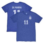 Explore angel di maria argentina national team 1863fc retro player tri-blend t-shirt – blue – Canada World Cup T-Shirts and Jerseys