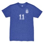 Explore angel di maria argentina national team 1863fc retro player tri-blend t-shirt – blue – Canada World Cup T-Shirts and Jerseys