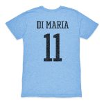 Explore angel di maria argentina national team 1863fc retro player tri-blend t-shirt – light blue – Canada World Cup T-Shirts and Jerseys