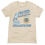 Explore argentina national team 1863fc 16-time copa america champions t-shirt – cream – Canada World Cup T-Shirts and Jerseys