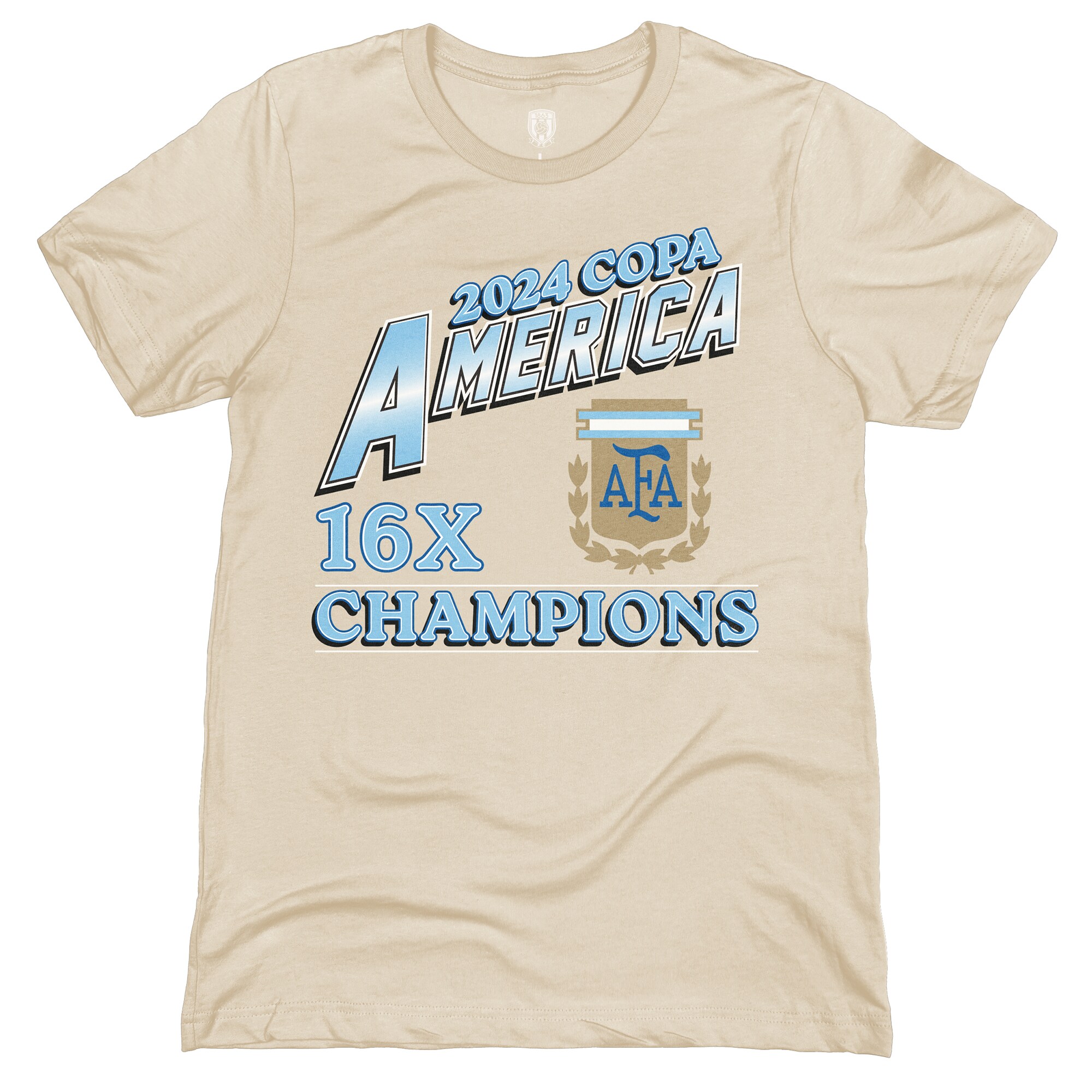 Explore argentina national team 1863fc 16-time copa america champions t-shirt – cream – Canada World Cup T-Shirts and Jerseys