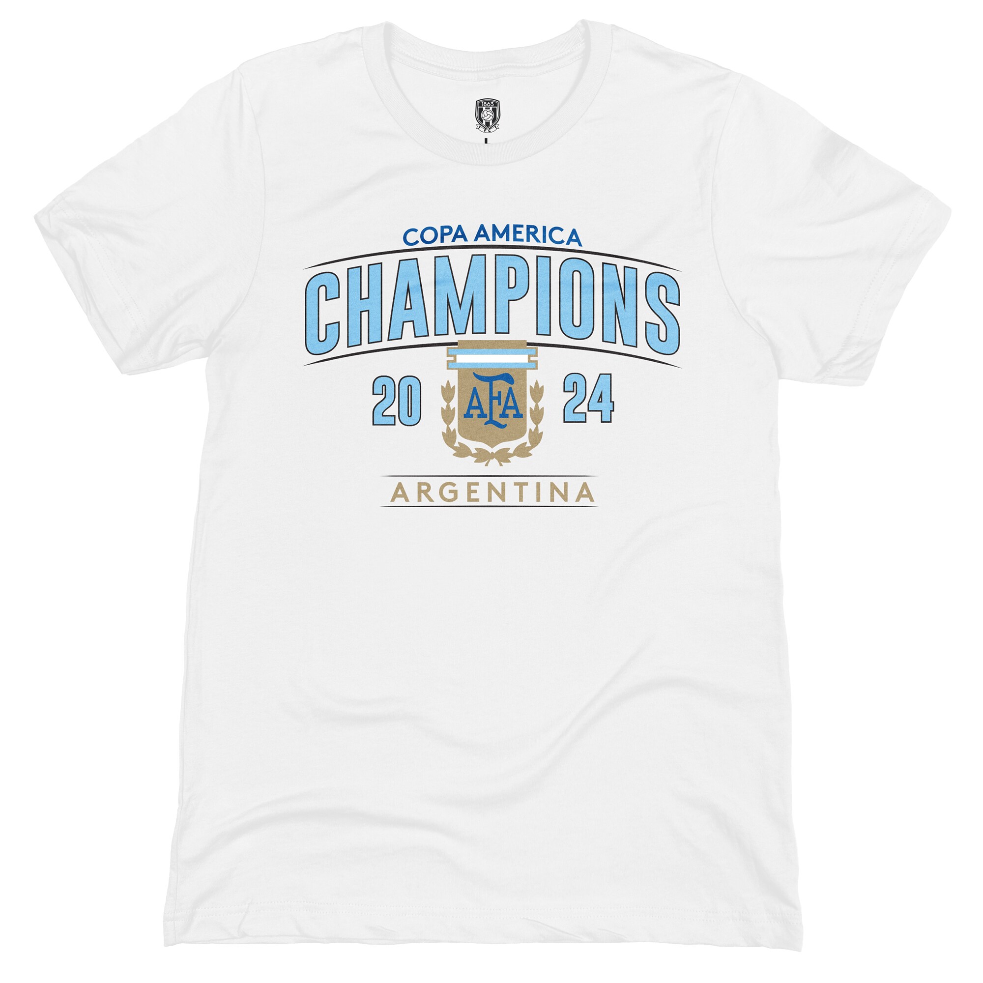 Explore argentina national team 1863fc 2024 copa america champions t-shirt – white – Canada World Cup T-Shirts and Jerseys