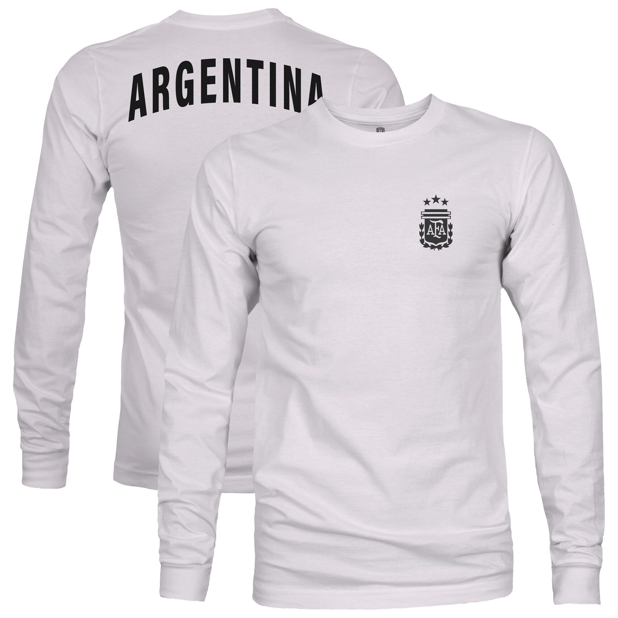 Explore argentina national team 1863fc back team arch long sleeve t-shirt – gray – Canada World Cup T-Shirts and Jerseys