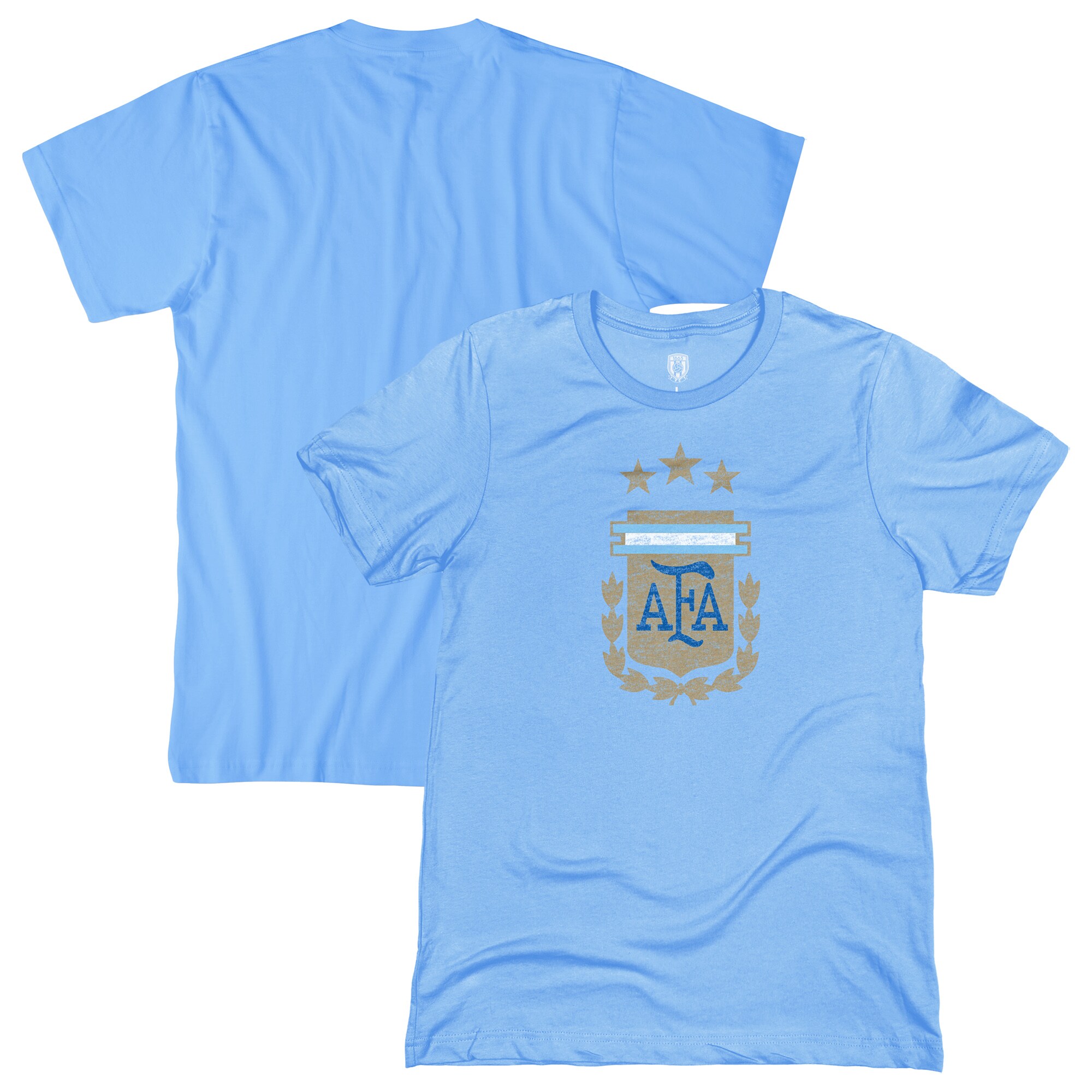 Explore argentina national team 1863fc badge t-shirt – light blue – Canada World Cup T-Shirts and Jerseys