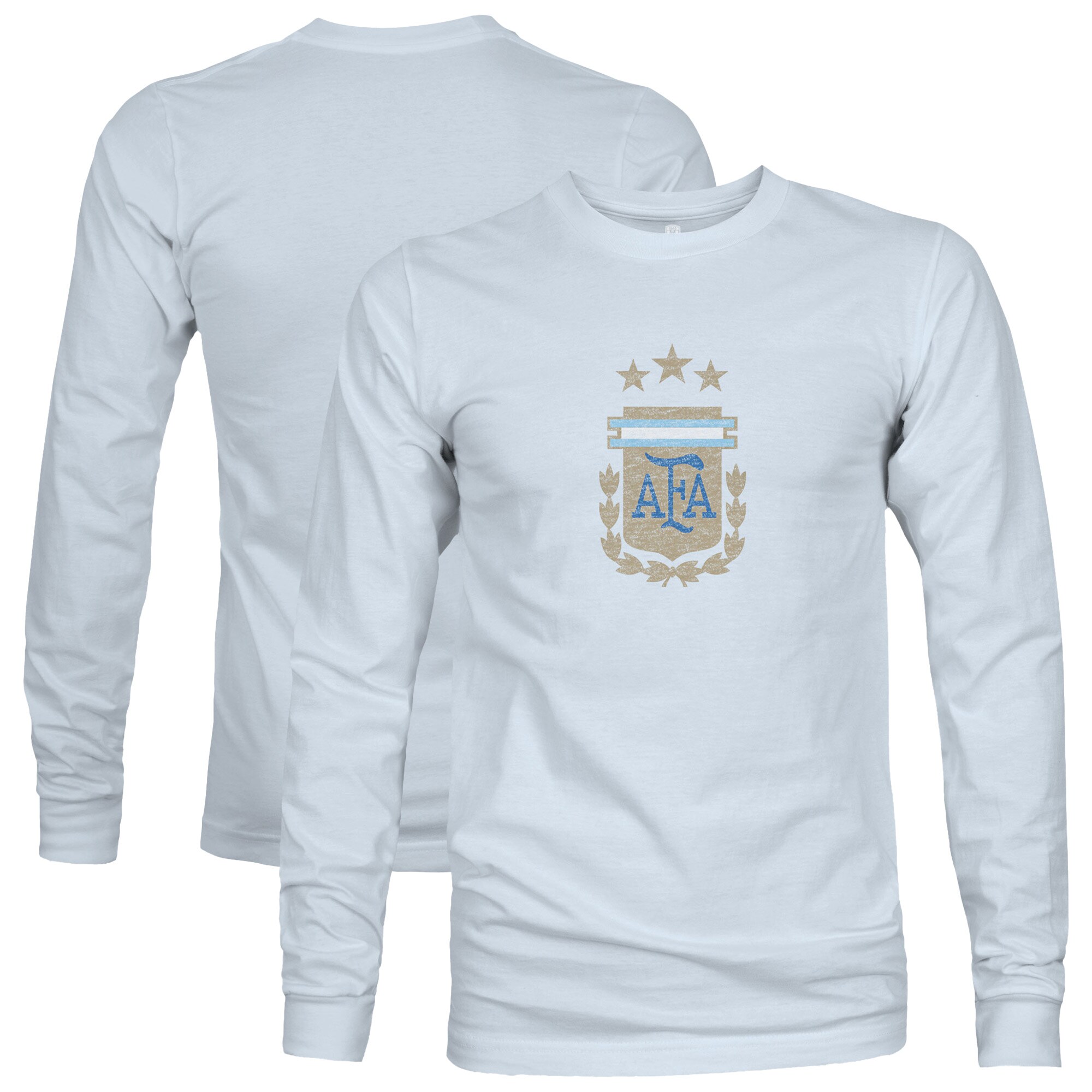 Explore argentina national team 1863fc color badge long sleeve t-shirt – light blue – Canada World Cup T-Shirts and Jerseys