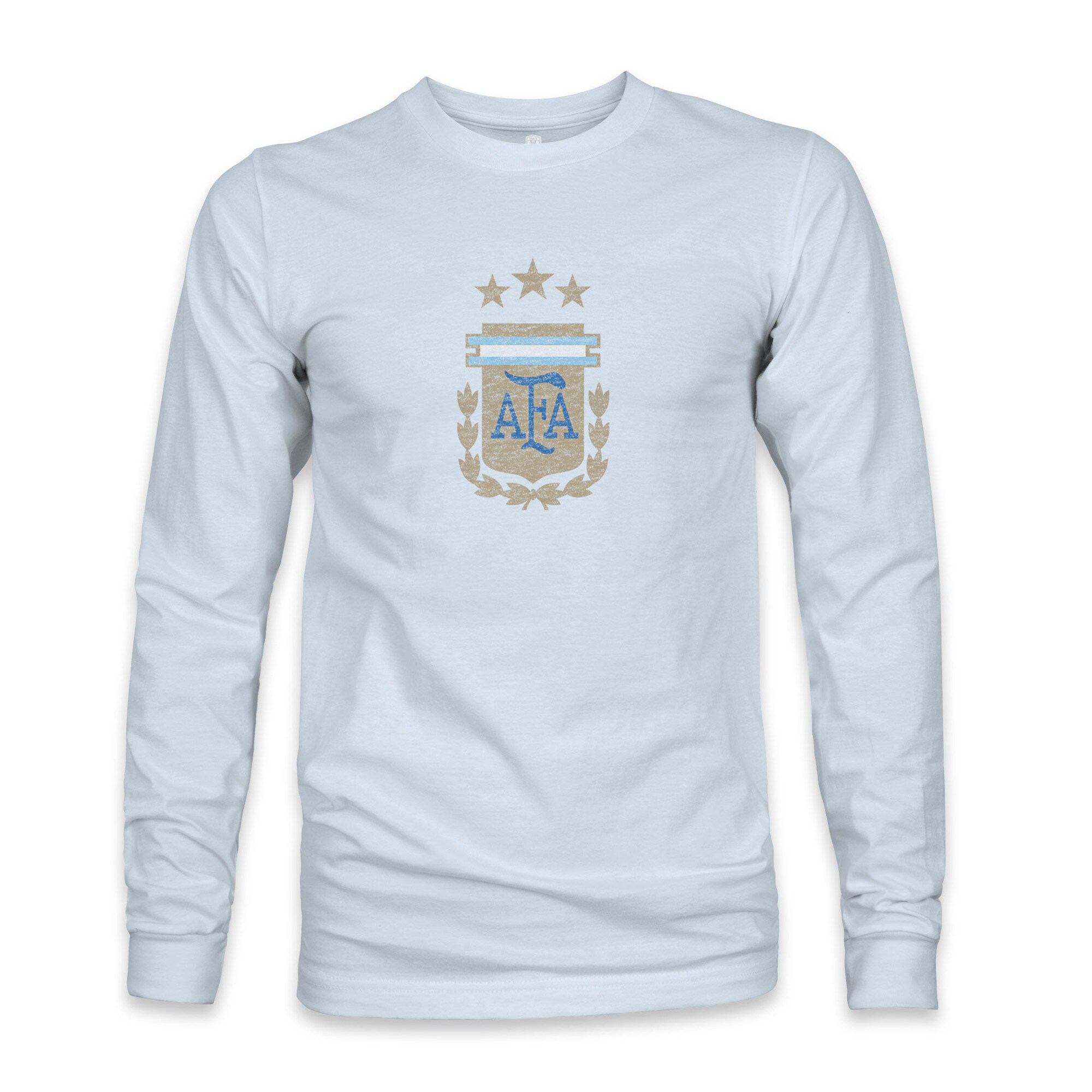 Explore argentina national team 1863fc color badge long sleeve t-shirt – light blue – Canada World Cup T-Shirts and Jerseys