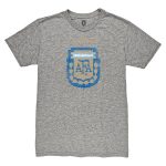 Explore argentina national team 1863fc retro badge tri-blend t-shirt – heather gray – Canada World Cup T-Shirts and Jerseys