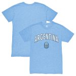 Explore argentina national team 1863fc retro wordmark tri-blend t-shirt – light blue – Canada World Cup T-Shirts and Jerseys