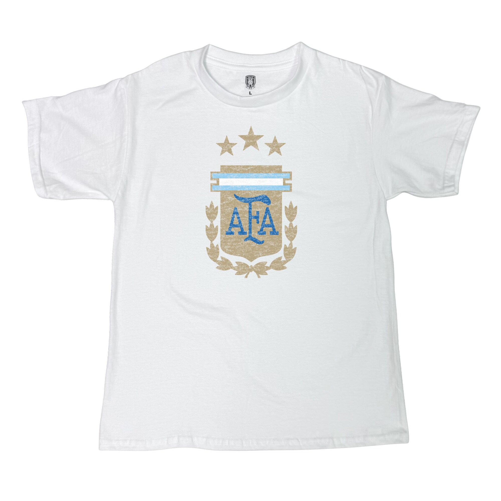 Explore argentina national team 1863fc youth badge t-shirt – white – Canada World Cup T-Shirts and Jerseys