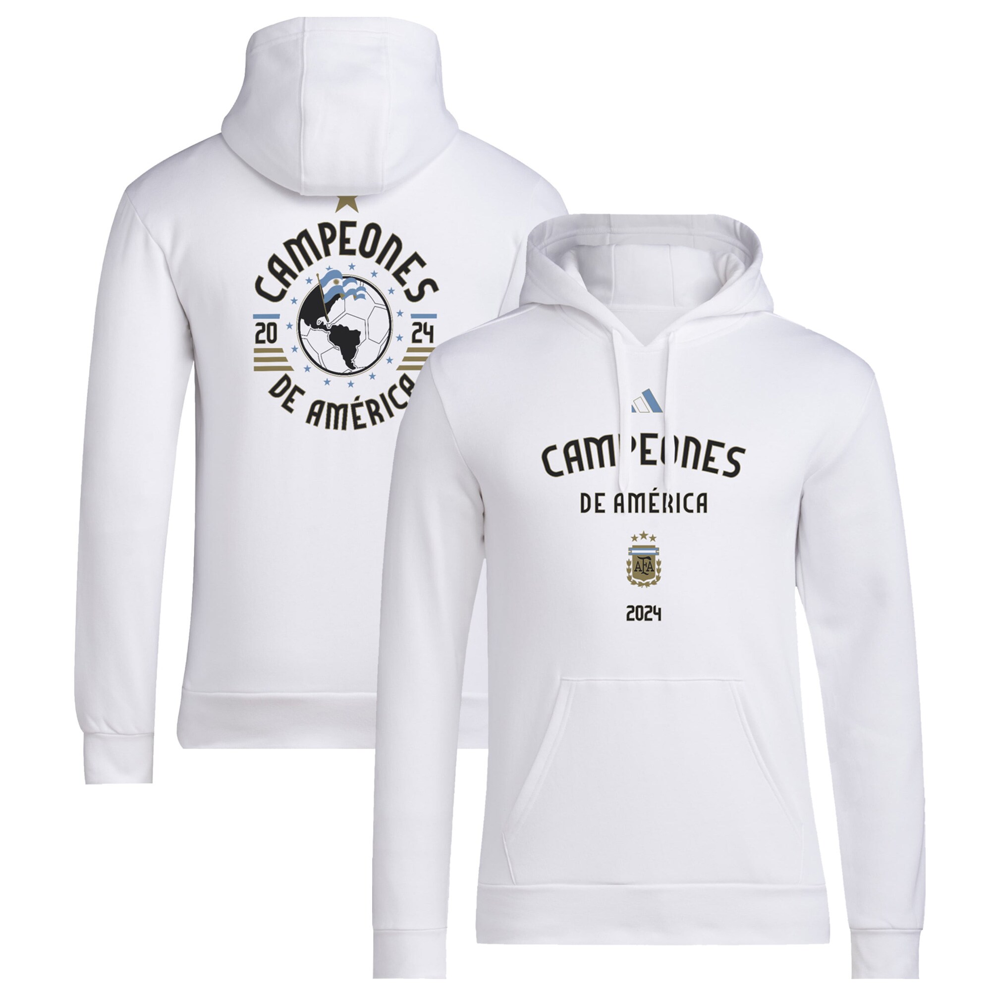 Explore argentina national team adidas 2024 copa america champions pullover hoodie – white – Canada World Cup T-Shirts and Jerseys