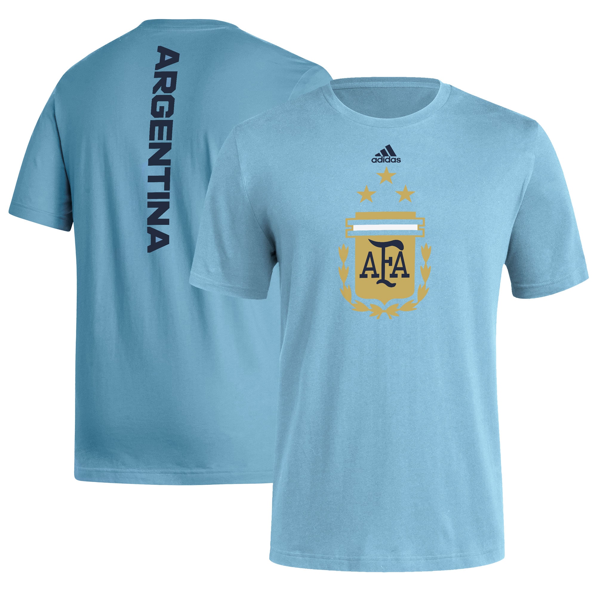 Explore argentina national team adidas vertical back t-shirt – light blue – Canada World Cup T-Shirts and Jerseys