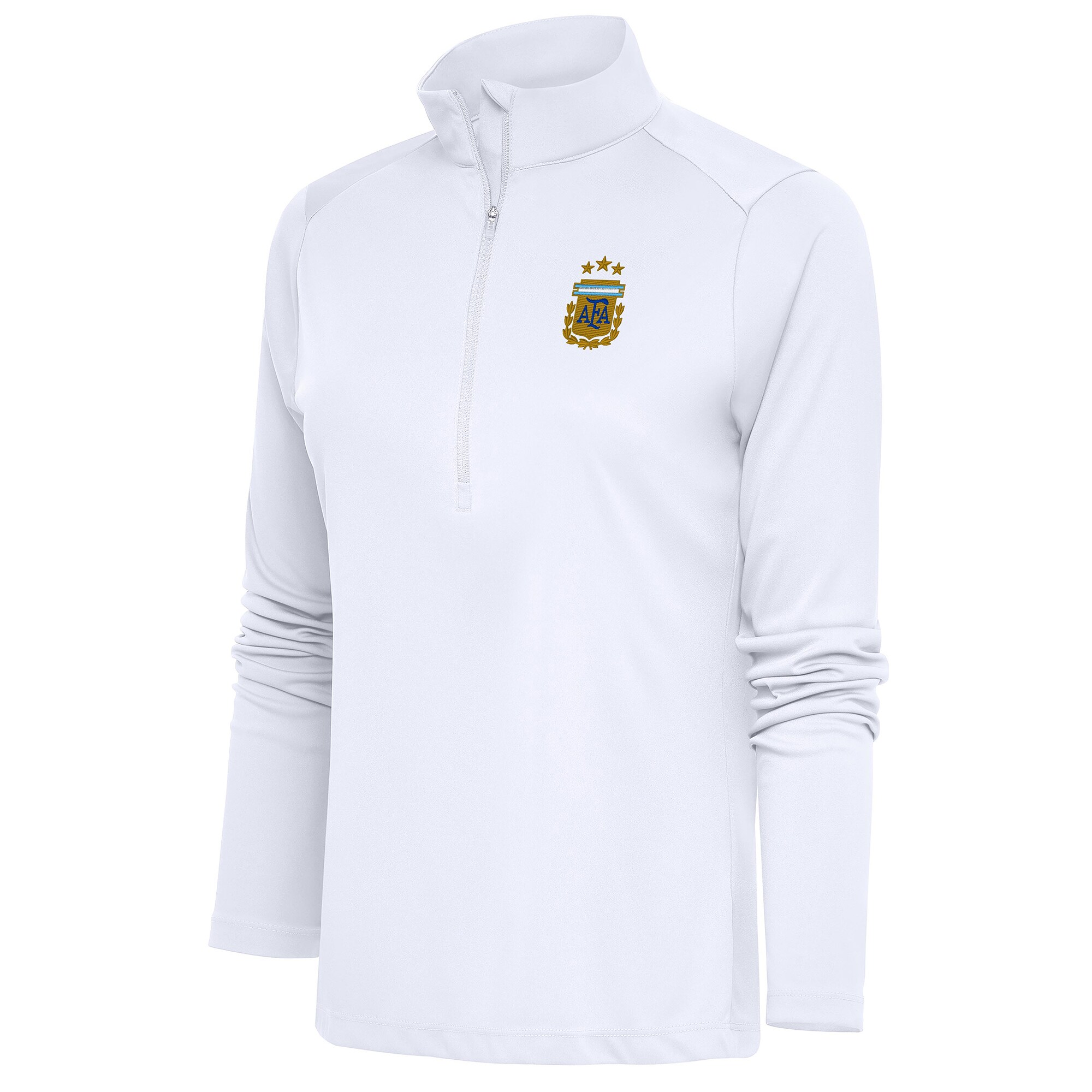 Explore argentina national team antigua women8217s tribute half-zip pullover top – white – Canada World Cup T-Shirts and Jerseys