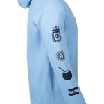 Explore argentina national team sport design sweden relaxed hooded long sleeve t-shirt – light blue – Canada World Cup T-Shirts and Jerseys