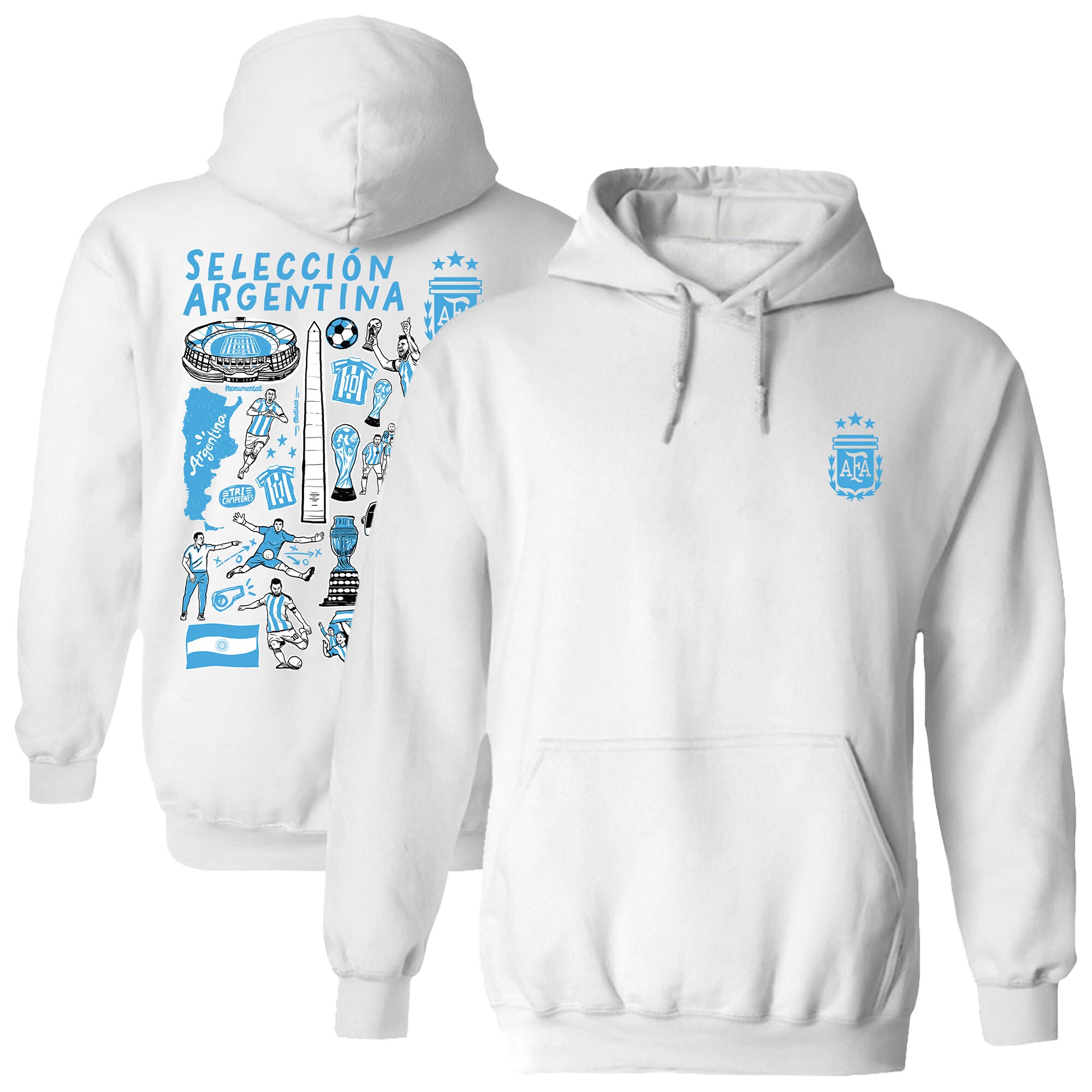 Explore argentina national team vive la fete women8217s impressions artwork pullover hoodie – white – Canada World Cup T-Shirts and Jerseys