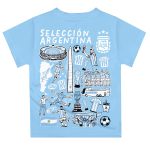 Explore argentina national team vive la fete youth impressions artwork t-shirt – light blue – Canada World Cup T-Shirts and Jerseys