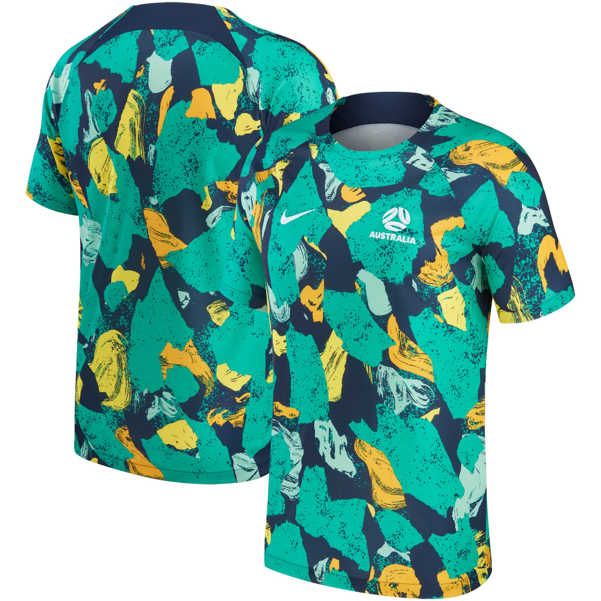 Explore australia national team nike 202223 pre-match top – greenyellow – Canada World Cup T-Shirts and Jerseys