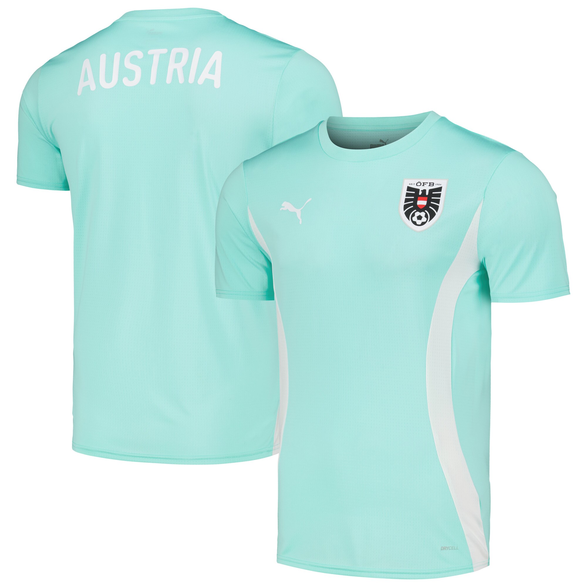 Explore austria national team puma 202324 pre-match jersey – mint – Canada World Cup T-Shirts and Jerseys