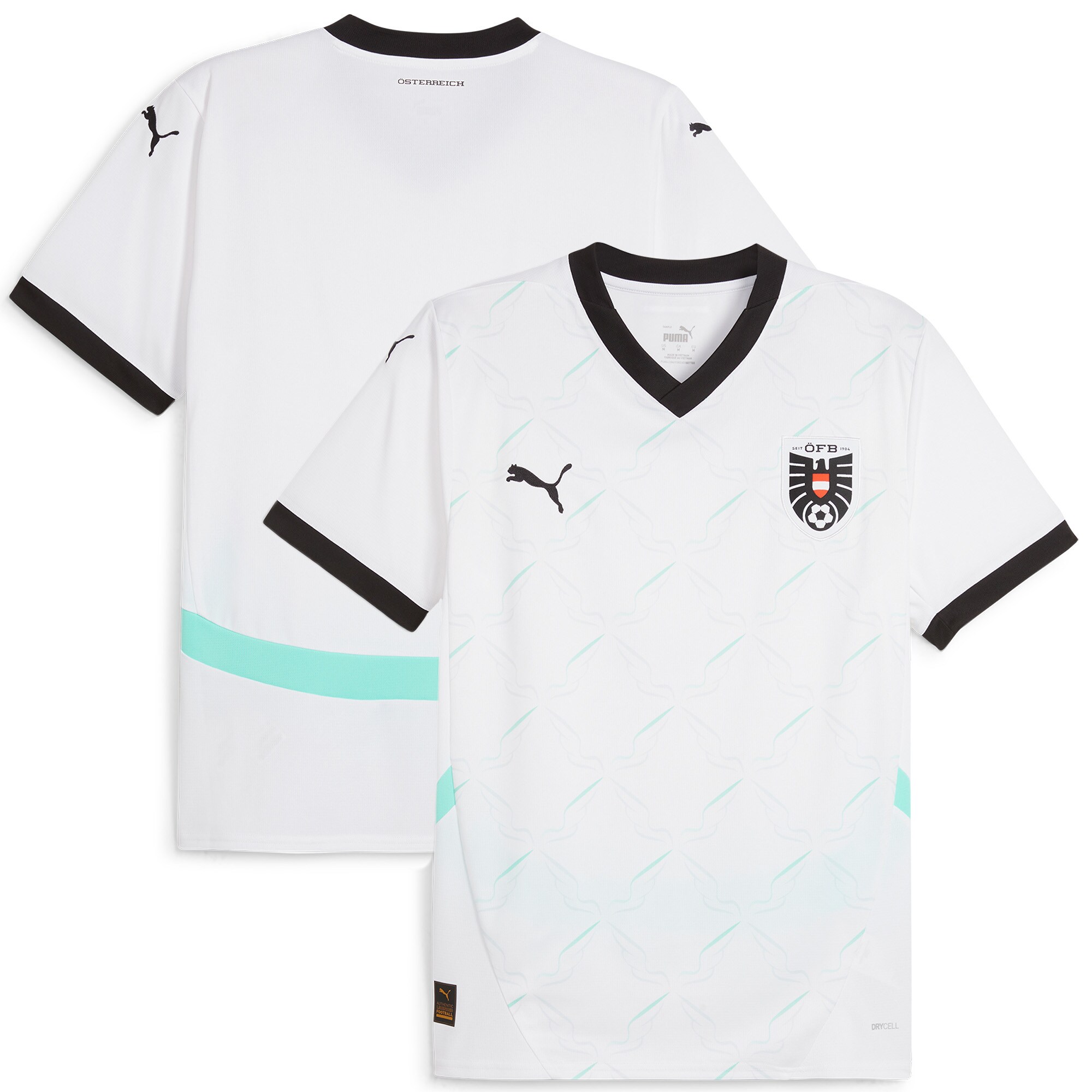 Explore austria national team puma 2024 away replica jersey – white – Canada World Cup T-Shirts and Jerseys