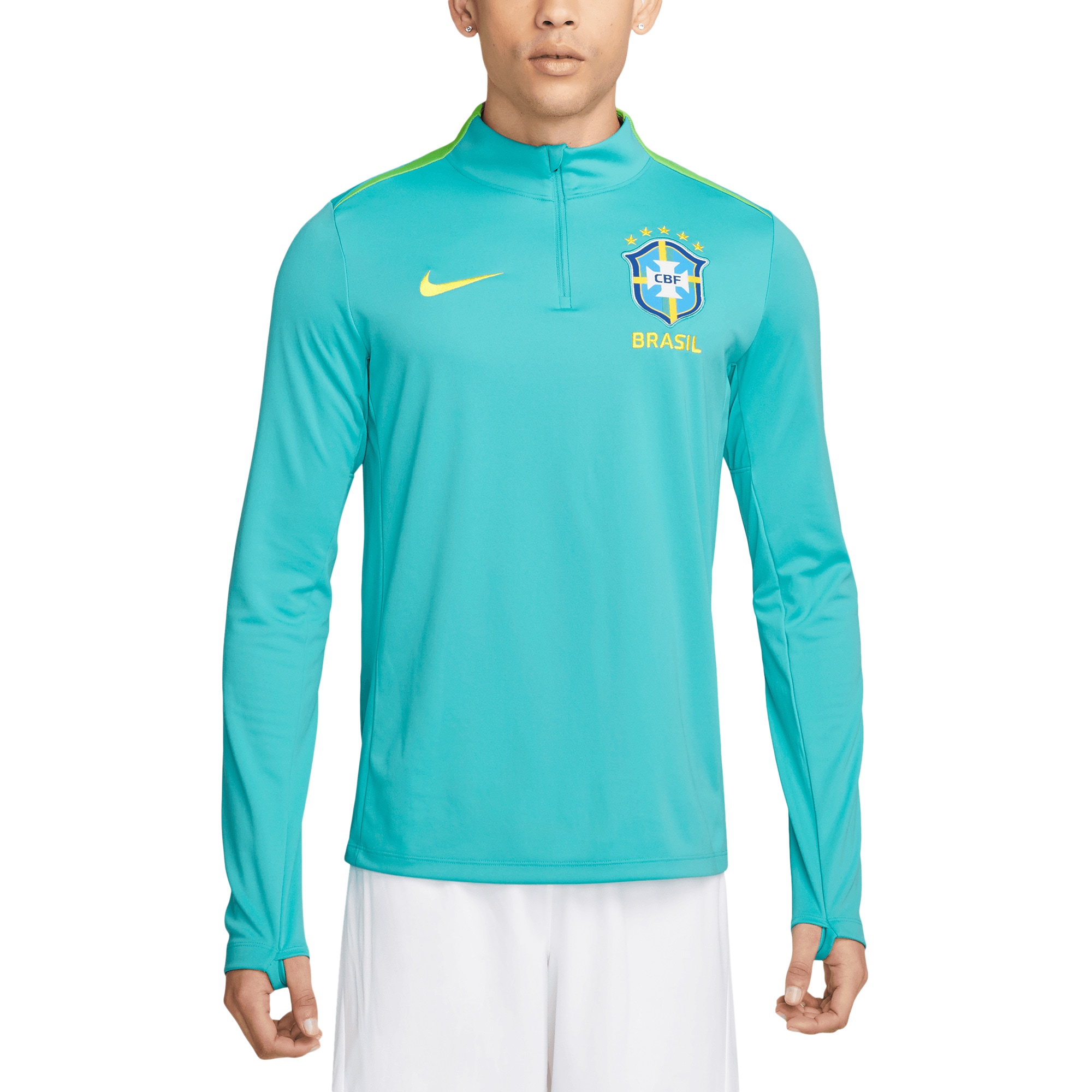 Explore brazil national team nike 2024 academy pro drill performance quarter-zip pullover top – blue – Canada World Cup T-Shirts and Jerseys