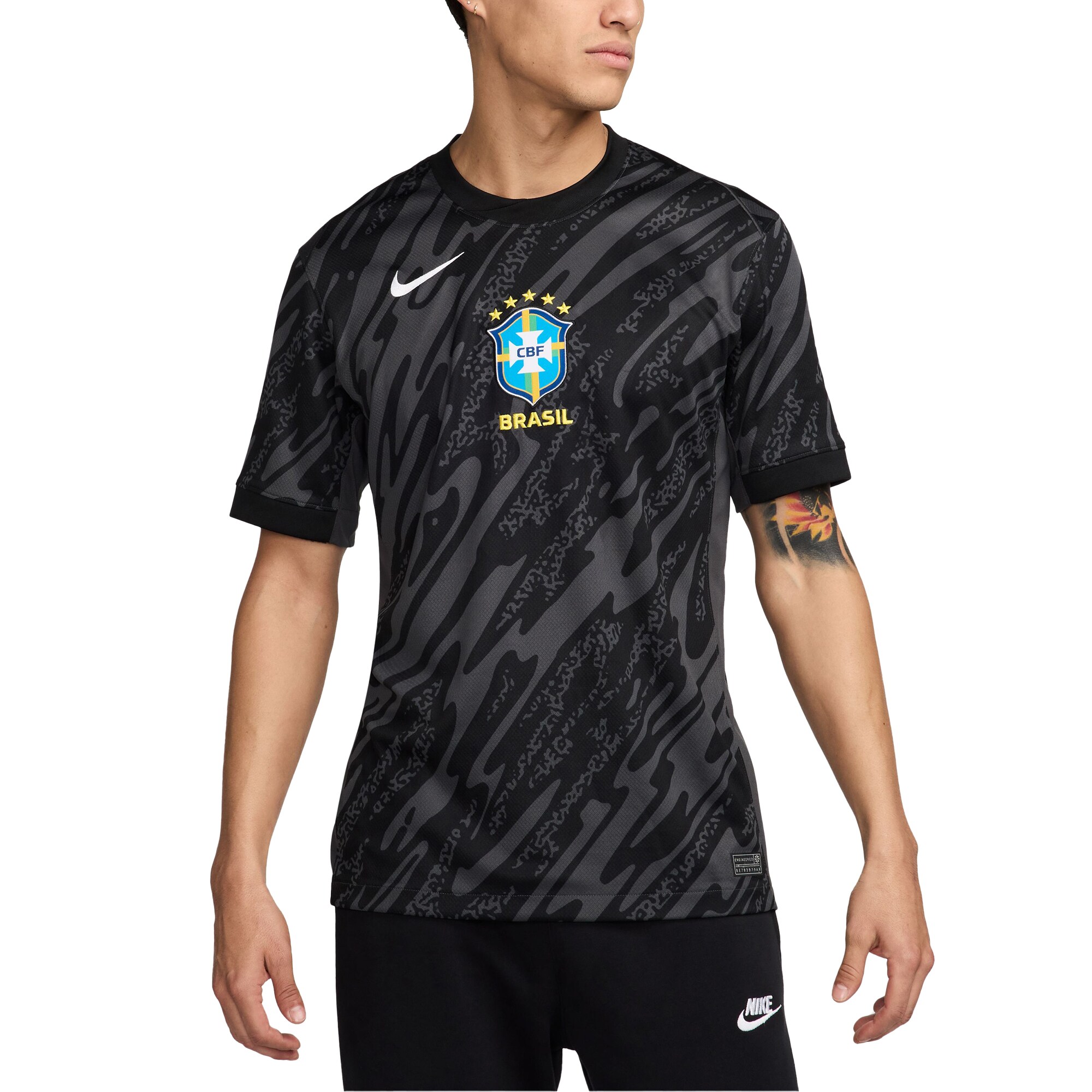 Explore brazil national team nike 2024 goalkeeper replica stadium jersey – anthracite – Canada World Cup T-Shirts and Jerseys