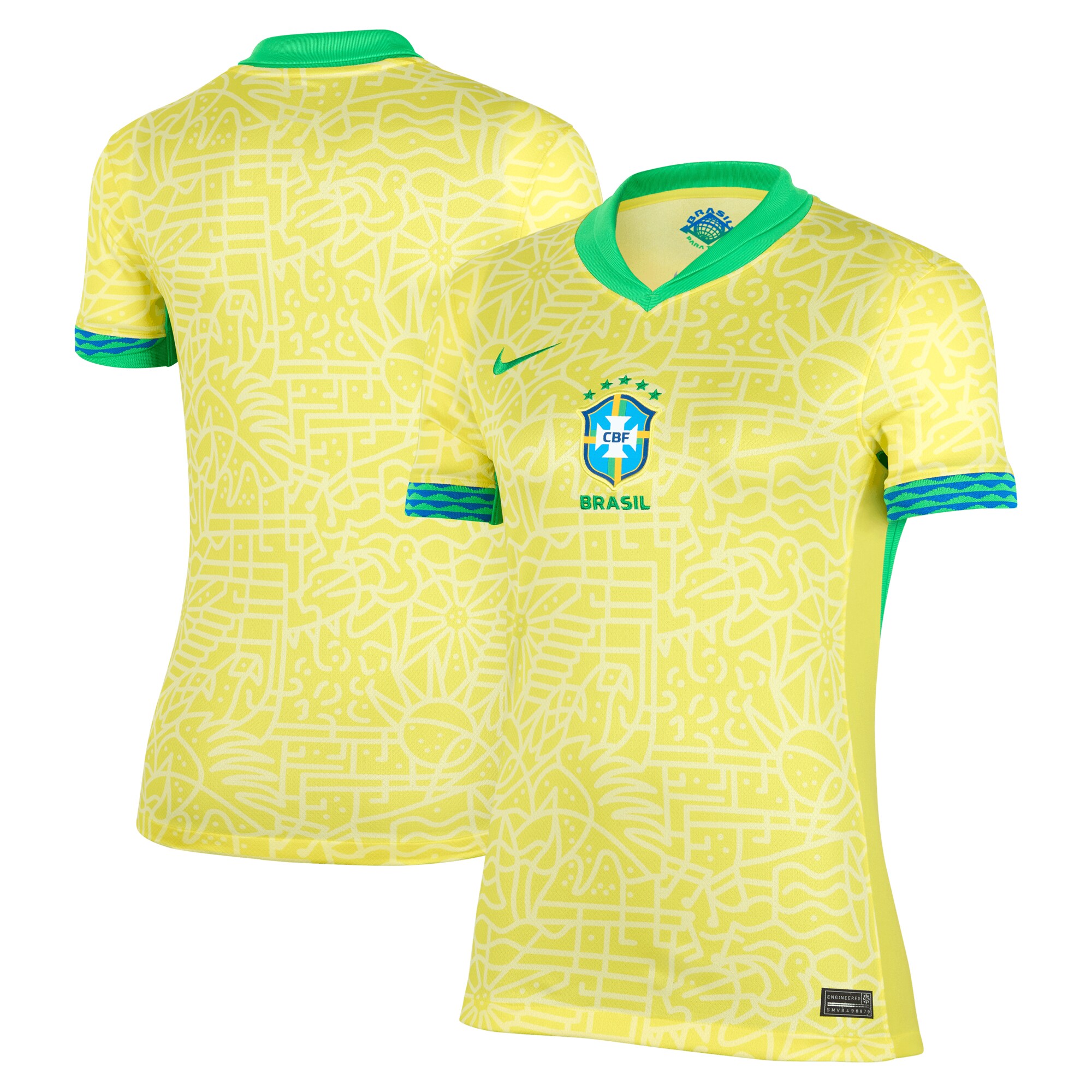 Explore brazil national team nike women8217s 2024 home stadium replica jersey – yellow – Canada World Cup T-Shirts and Jerseys