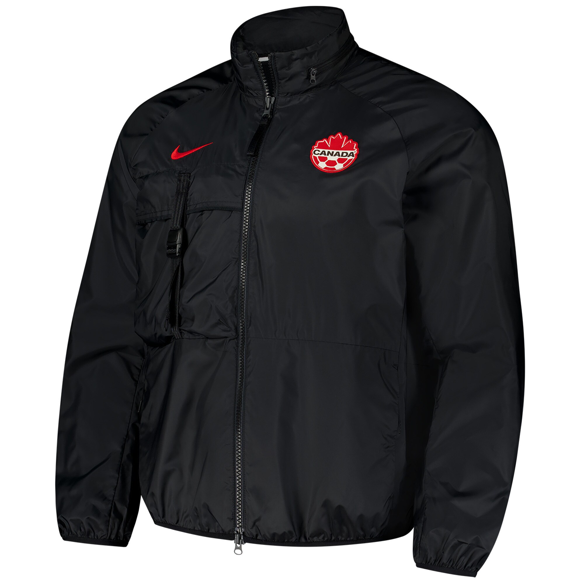 Explore canada soccer nike 2024 halo anthem full-zip jacket – black – Canada World Cup T-Shirts and Jerseys