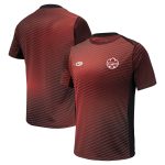 Explore canada soccer nike 2024 pre-match top – red – Canada World Cup T-Shirts and Jerseys