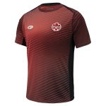 Explore canada soccer nike 2024 pre-match top – red – Canada World Cup T-Shirts and Jerseys