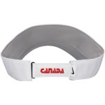 Explore canada soccer nike ace performance adjustable visor – white – Canada World Cup T-Shirts and Jerseys