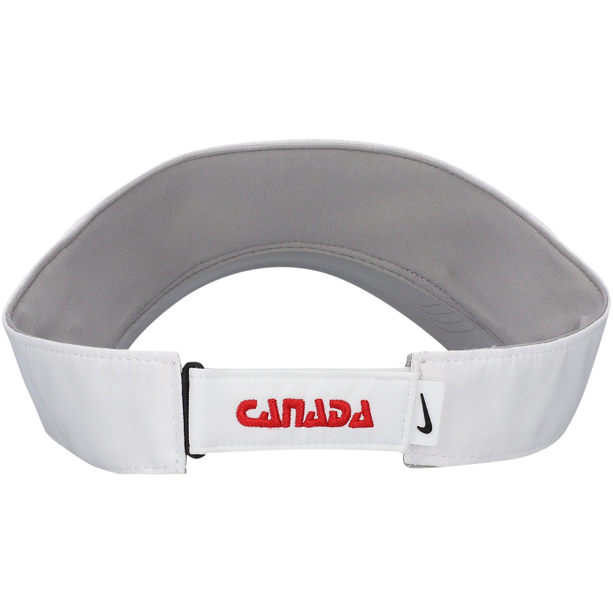 Explore canada soccer nike ace performance adjustable visor – white – Canada World Cup T-Shirts and Jerseys
