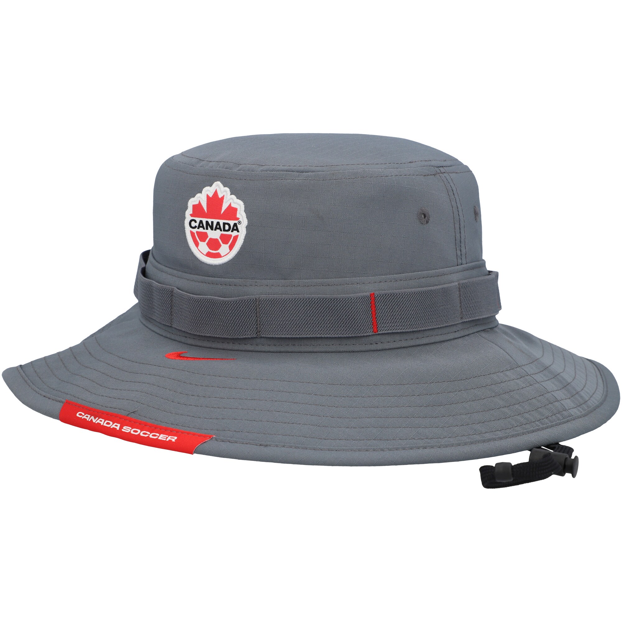 Explore canada soccer nike boonie tri-blend performance bucket hat – gray – Canada World Cup T-Shirts and Jerseys