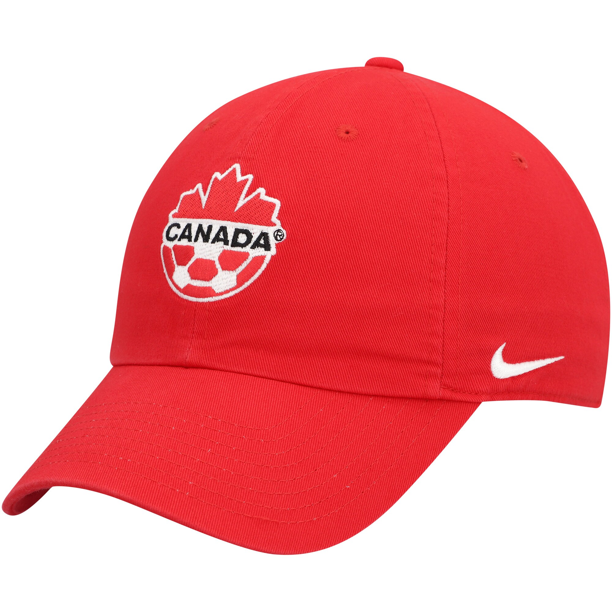Explore canada soccer nike campus adjustable hat – red – Canada World Cup T-Shirts and Jerseys