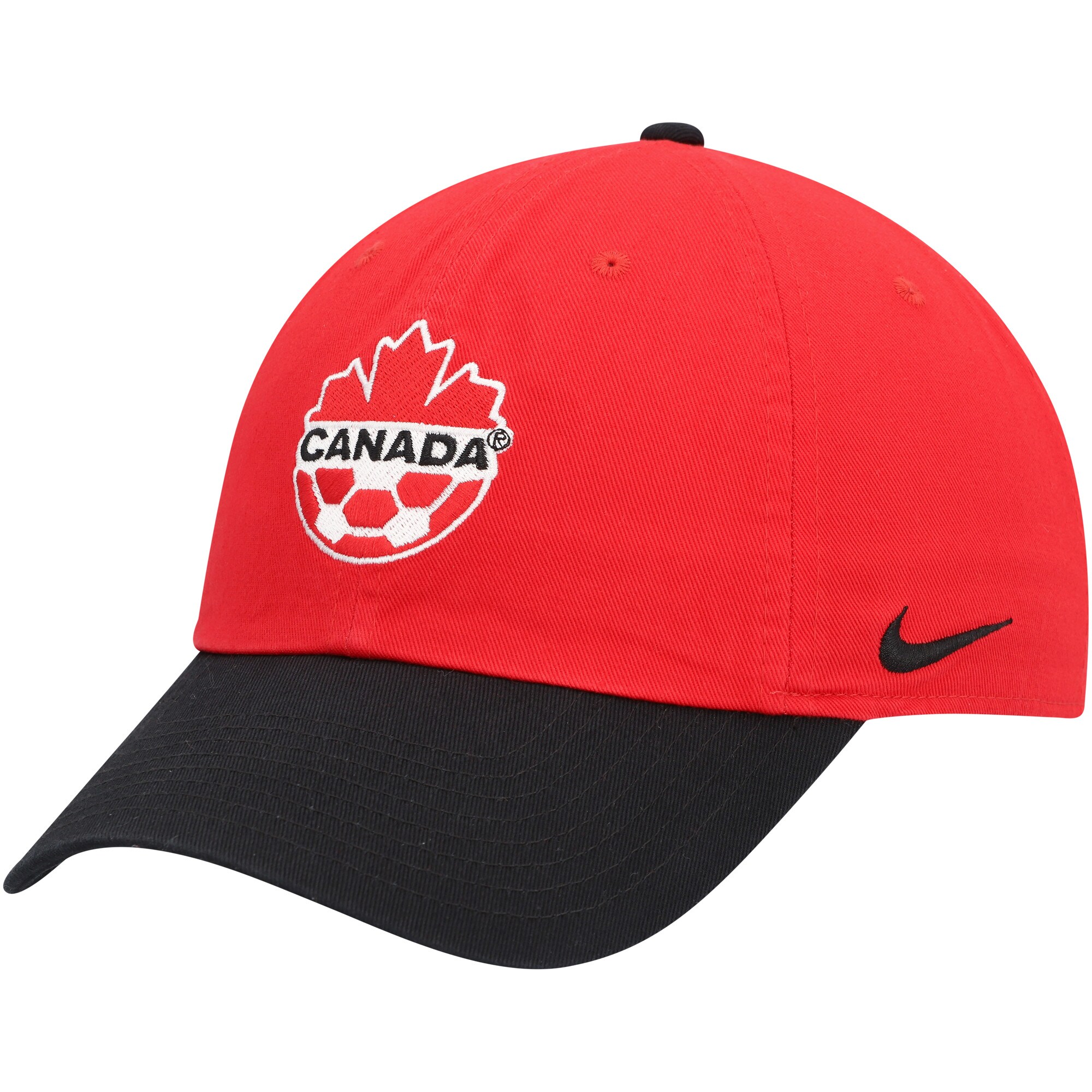 Explore canada soccer nike campus adjustable hat – redcharcoal – Canada World Cup T-Shirts and Jerseys