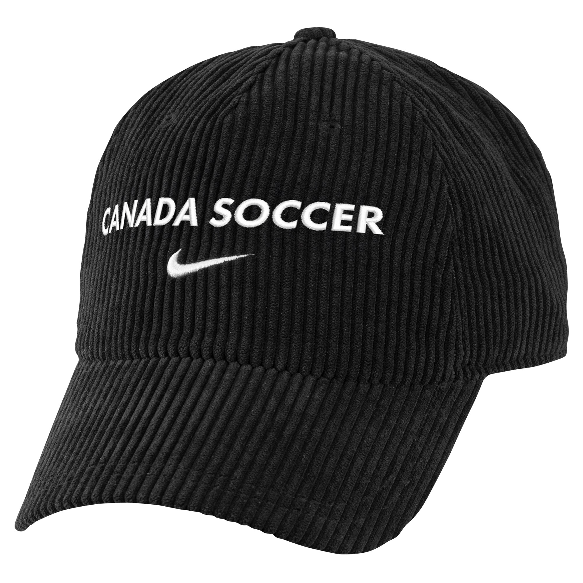 Explore canada soccer nike corduroy club flex hat – black – Canada World Cup T-Shirts and Jerseys
