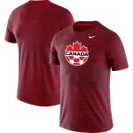 Explore canada soccer nike primary logo velocity legend performance t-shirt – red – Canada World Cup T-Shirts and Jerseys