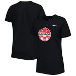 Explore canada soccer nike women8217s club crest t-shirt – black – Canada World Cup T-Shirts and Jerseys
