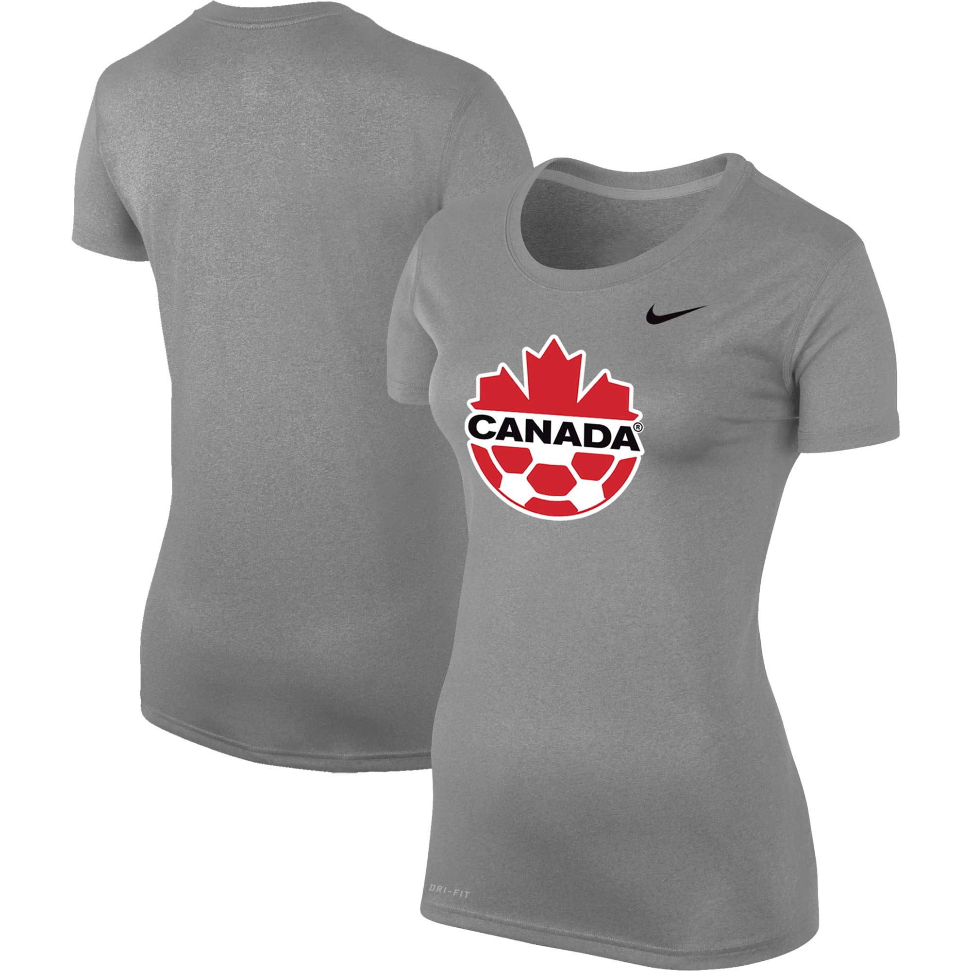 Explore canada soccer nike women8217s legend performance t-shirt – heather gray – Canada World Cup T-Shirts and Jerseys