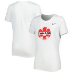 Explore canada soccer nike women8217s legend performance t-shirt – white – Canada World Cup T-Shirts and Jerseys