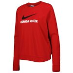 Explore canada soccer nike women8217s lockup varsity tri-blend raglan pullover sweatshirt – red – Canada World Cup T-Shirts and Jerseys