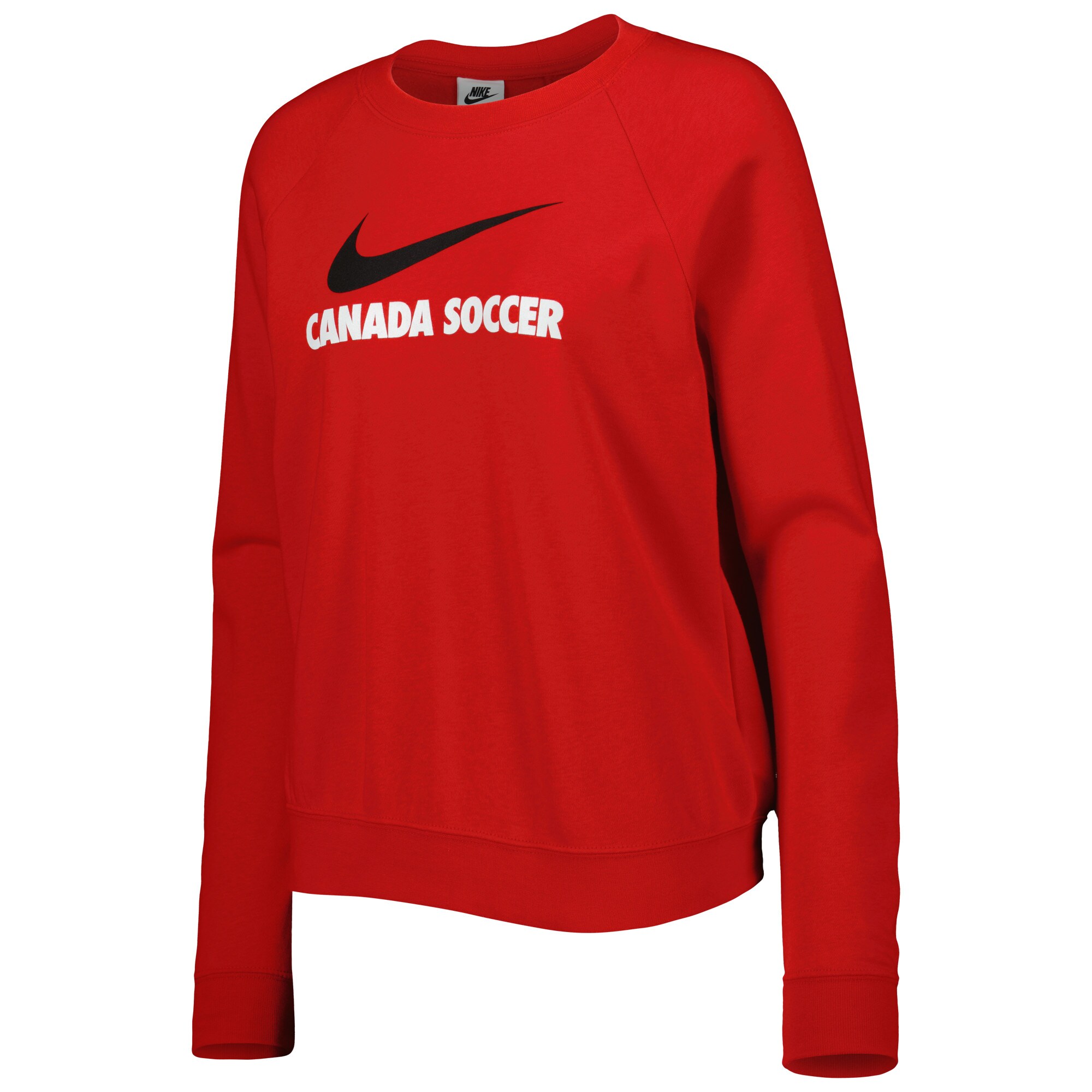 Explore canada soccer nike women8217s lockup varsity tri-blend raglan pullover sweatshirt – red – Canada World Cup T-Shirts and Jerseys