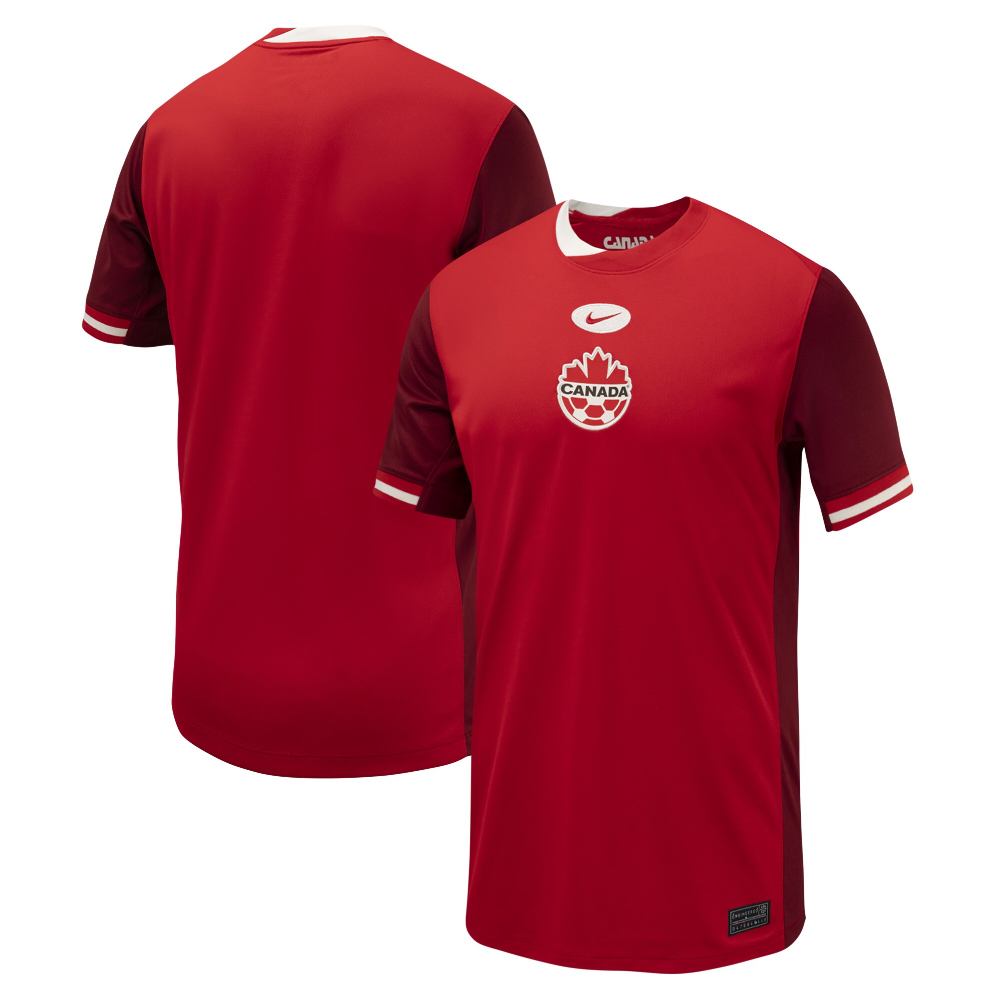 Explore canada soccer nike youth 2024 home replica jersey – red – Canada World Cup T-Shirts and Jerseys