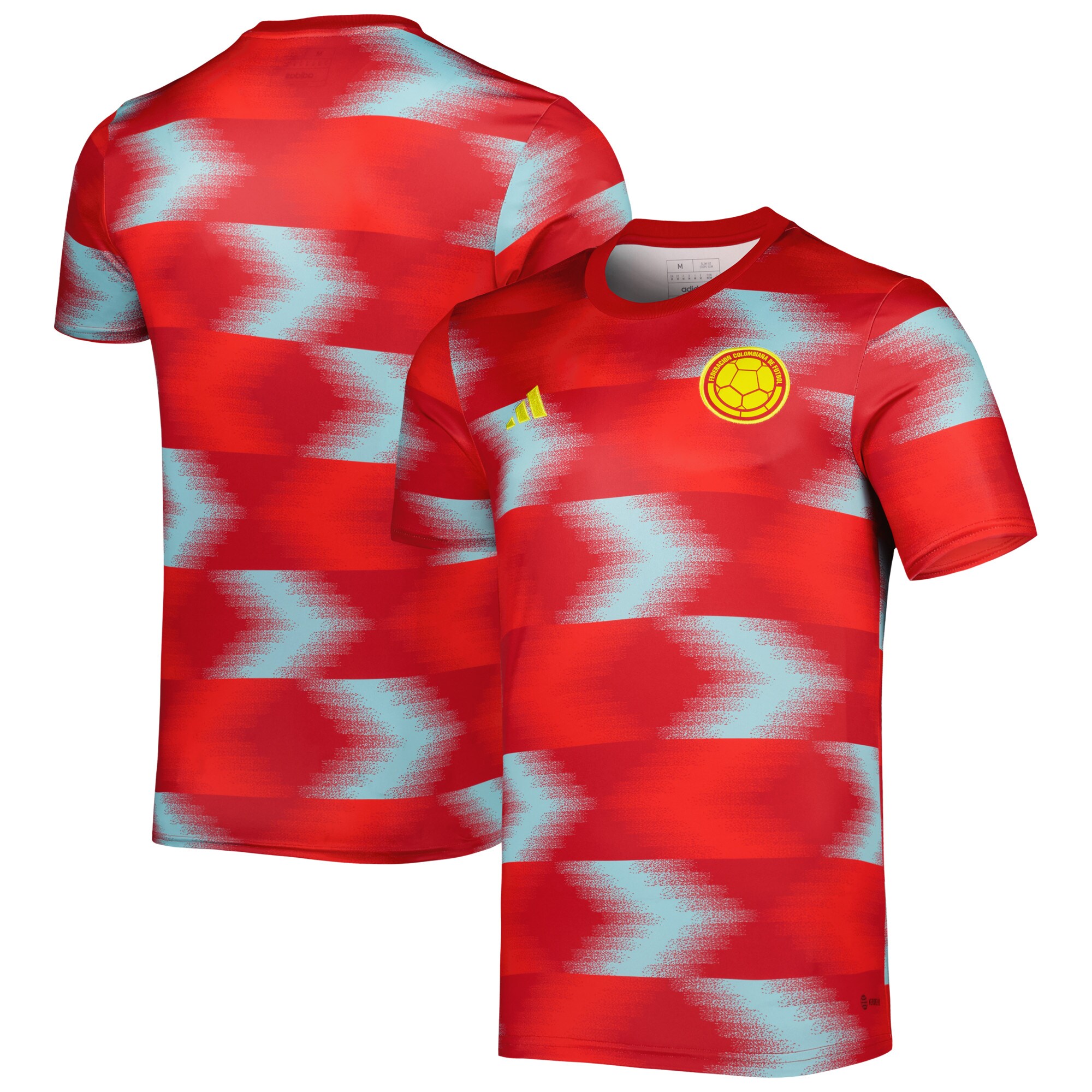 Explore colombia national team adidas 2022 pre-match top – red – Canada World Cup T-Shirts and Jerseys