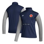 Explore colombia national team adidas crest long sleeve half-zip top – navy – Canada World Cup T-Shirts and Jerseys