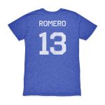 Explore cristian romero argentina national team 1863fc player vintage tri-blend t-shirt – blue – Canada World Cup T-Shirts and Jerseys