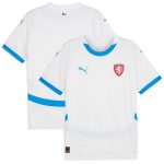 Explore czech republic national team puma 2024 away replica jersey – white – Canada World Cup T-Shirts and Jerseys