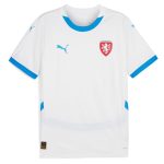 Explore czech republic national team puma 2024 away replica jersey – white – Canada World Cup T-Shirts and Jerseys
